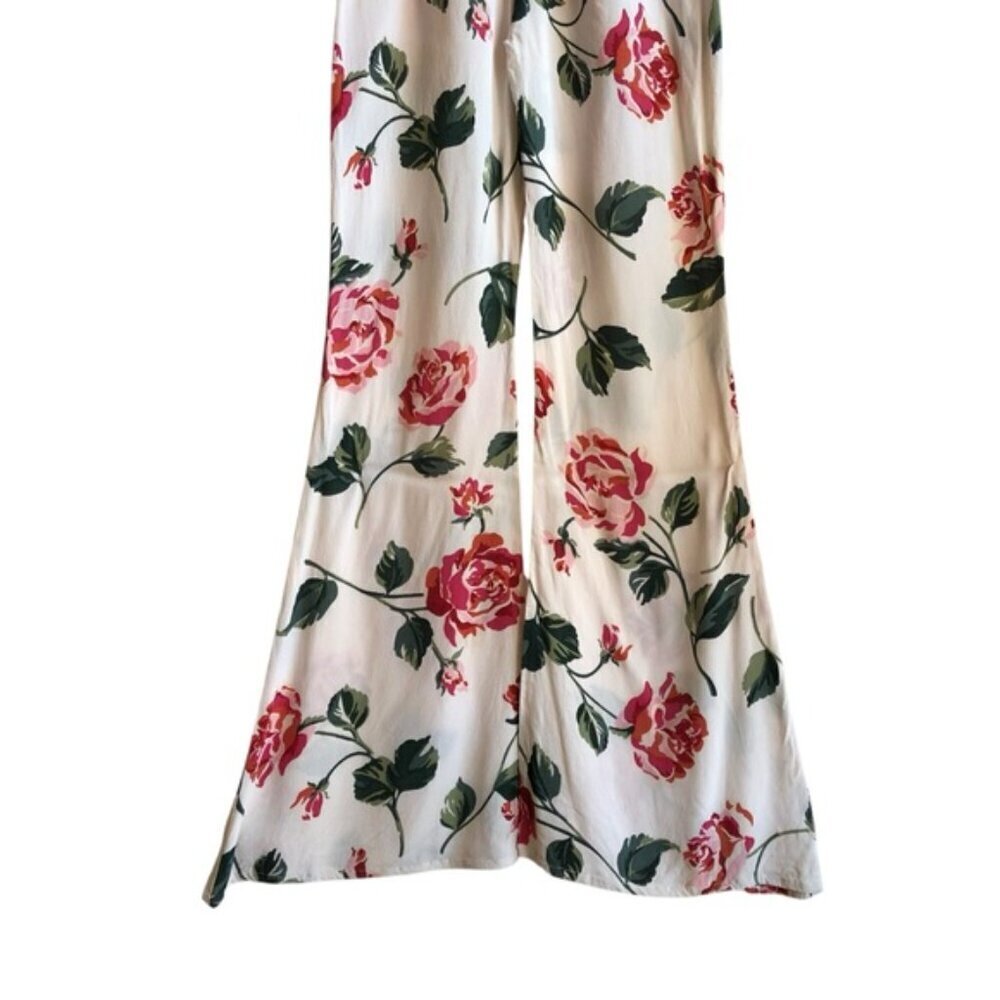 Stone Cold Fox Jerry Jumpsuit Size XS/Small (SCF Size 1) Floral Rose Linen - Picture 10 of 16